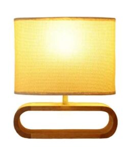 Lampe de salon nordique en bois