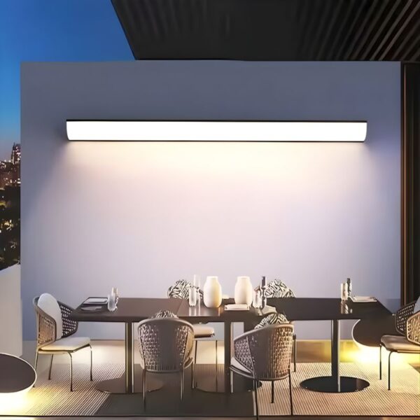 Applique murale LED extérieure aluminium moderne