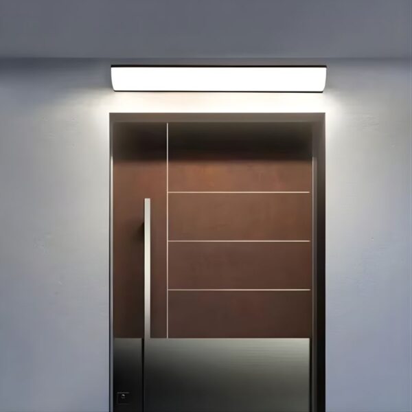 Applique murale LED extérieure aluminium moderne