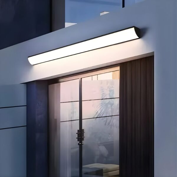 Applique murale LED extérieure aluminium moderne