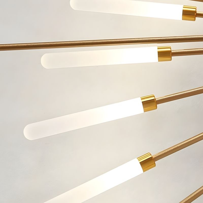 Plafonnier LED cristal fleur design moderne