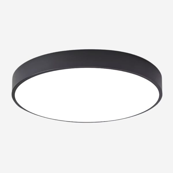 Plafonnier LED rond acrylique style moderne
