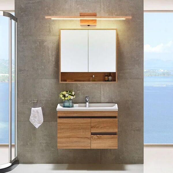 Applique murale bois massif nordique scandinave