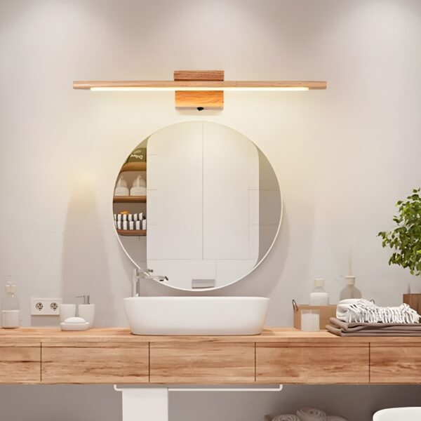 Applique murale bois massif nordique scandinave