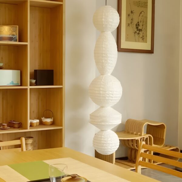 Suspension en papier design japonais
